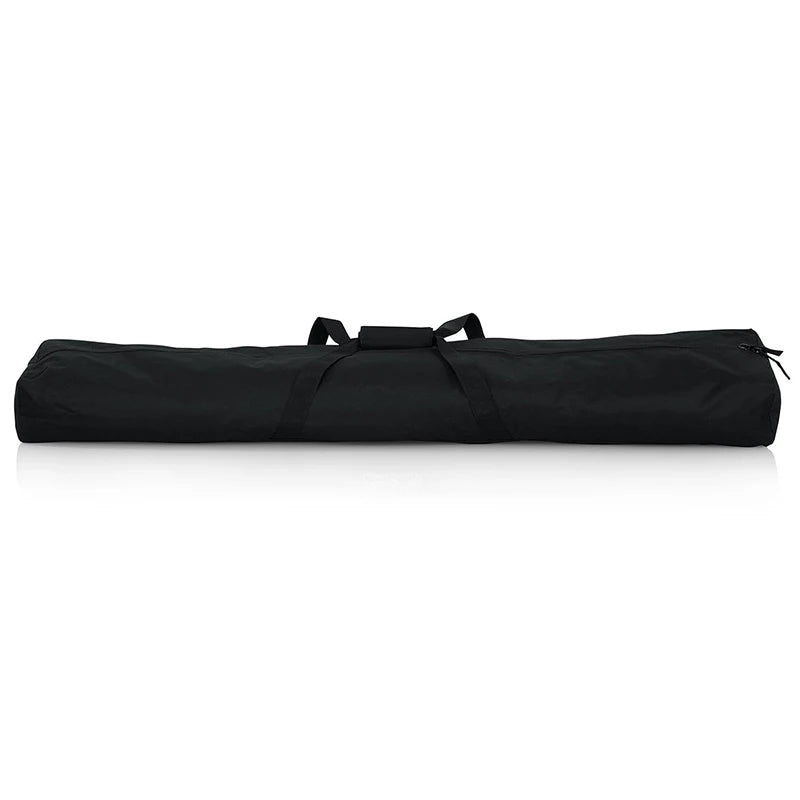 Dual Compartment 50" Speaker Tripod Bag Microphone Stand Tote Case Heavy Duty Equipment Storage for Stage Studio