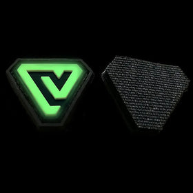 Custom 2D 3D Luminous PVC Patch Glow in the Dark Rubber Patches for Bags-Manufacture Sew-On Tactical Badges