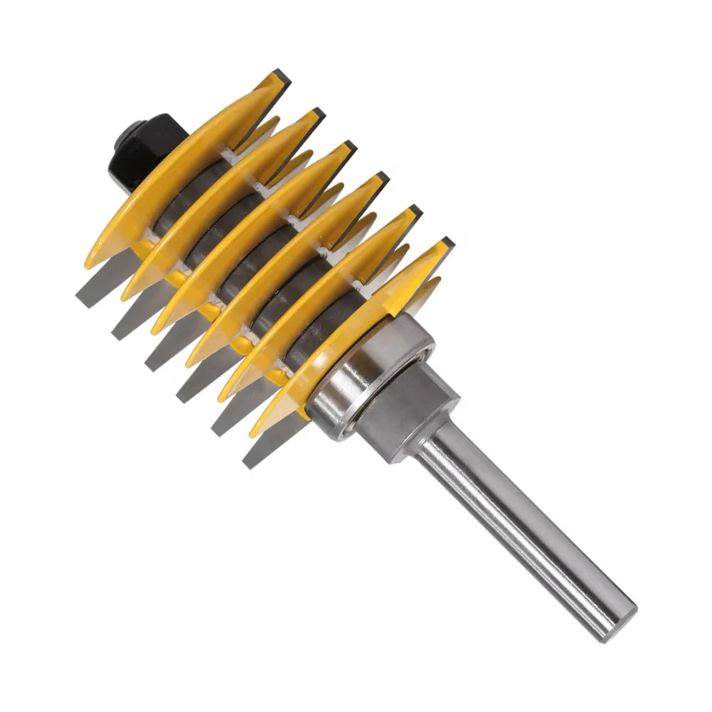 Wood Woodworking Carbidetipped Solid Tungsten Steel Finger Joint Router Bit with 1/2 or 12mm Shank