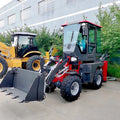 China 4x4 Wheel Drive 3ton Mini Loader Backhoe Loader 4WD Front and End Loader in USA