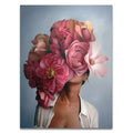 CHENISTORY 993038 Diy Painting by Numbers Flower Girl DIY Color by Numbers Kits Drawing Canvas Pictures Figure Home Decoration