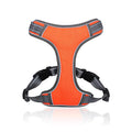 New Arrival No Pull Luxury Reflective Solid Nylon Leather Rubber Dog Harness Soft Mesh Padding for Dog Walking and Small Animals