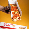 Eco-Friendly Food Grade Hot Corn Dog and Crepe Desert Snack Catering Pizza Tray Paper Boxes for Bakery Folders and Packaging