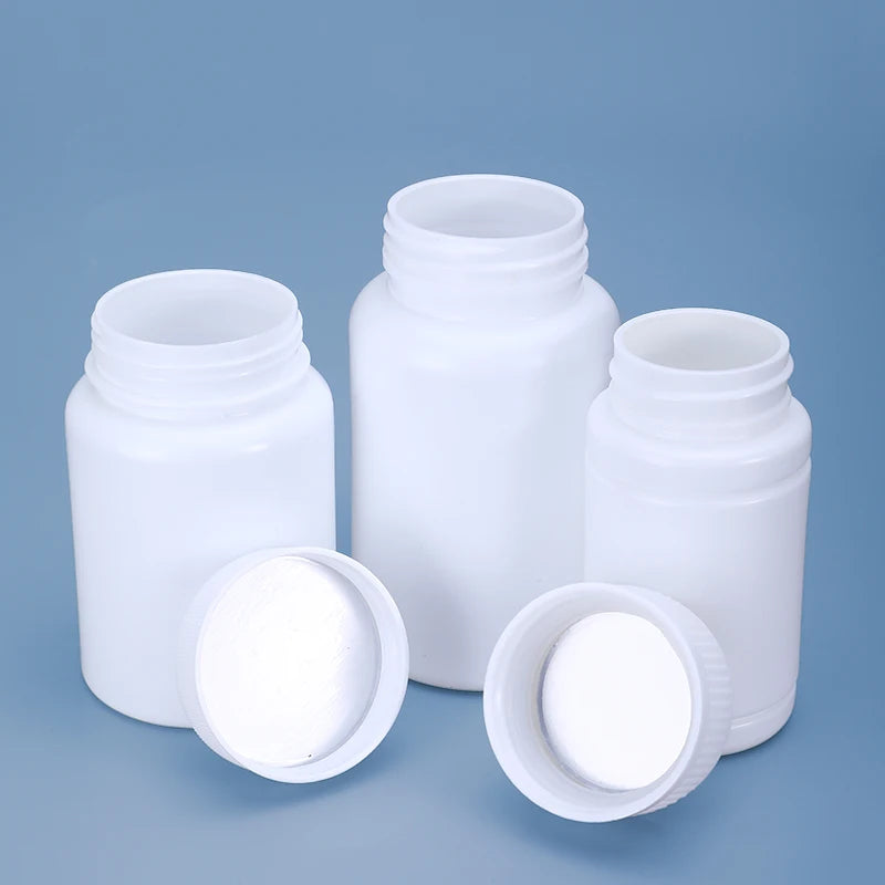 200ml Capsule Bottle Empty Thickened Plastic Tablets Container Fish Medicine Sub-bottles