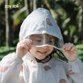 Zoyzoii Funny Children Raincoat Jacket Waterproof High Quality Poncho Rain Wear for Kids