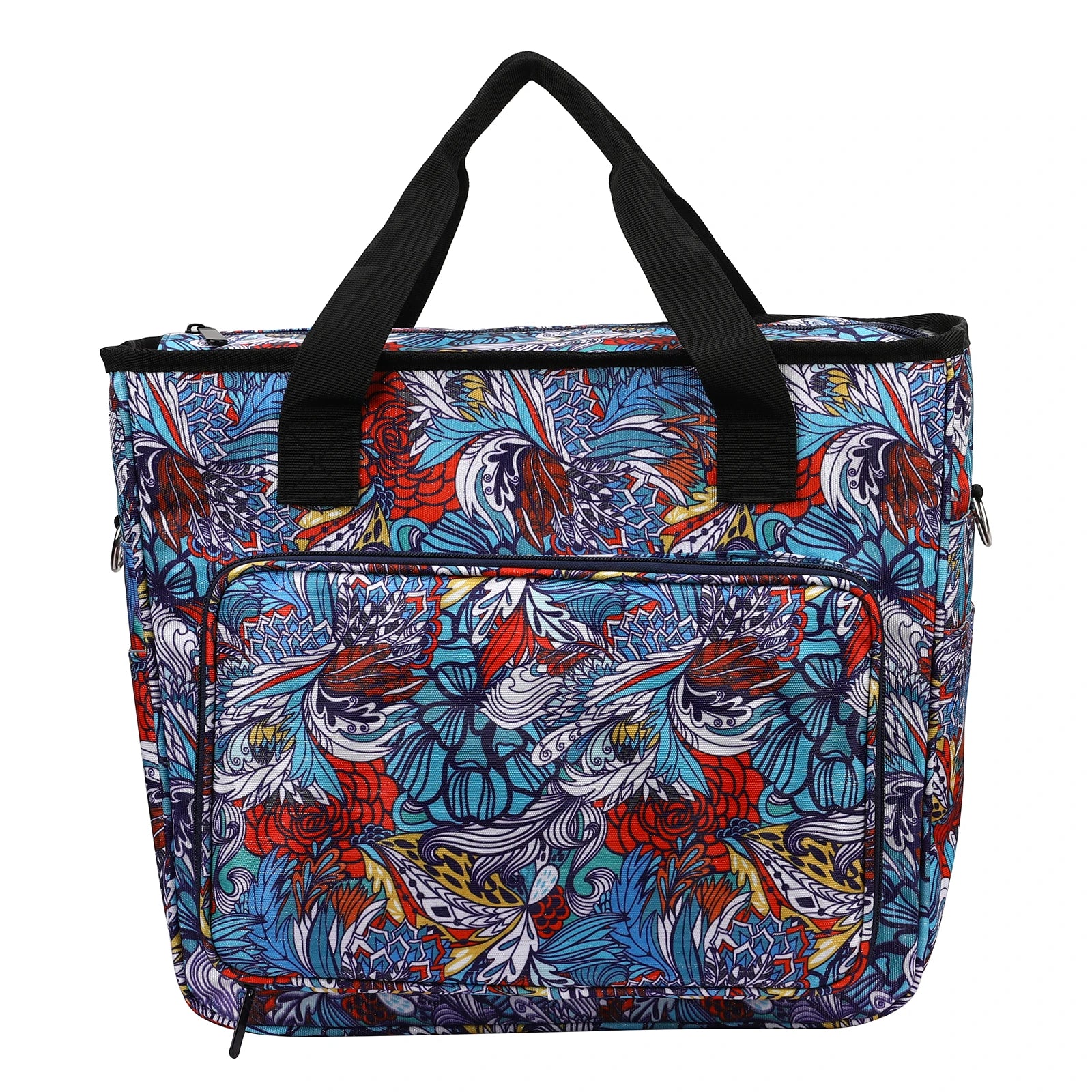 Fashionable Fabric Storage Bag Organizer for Knitting Accessories & Crochet Hooks for Women's Living Space