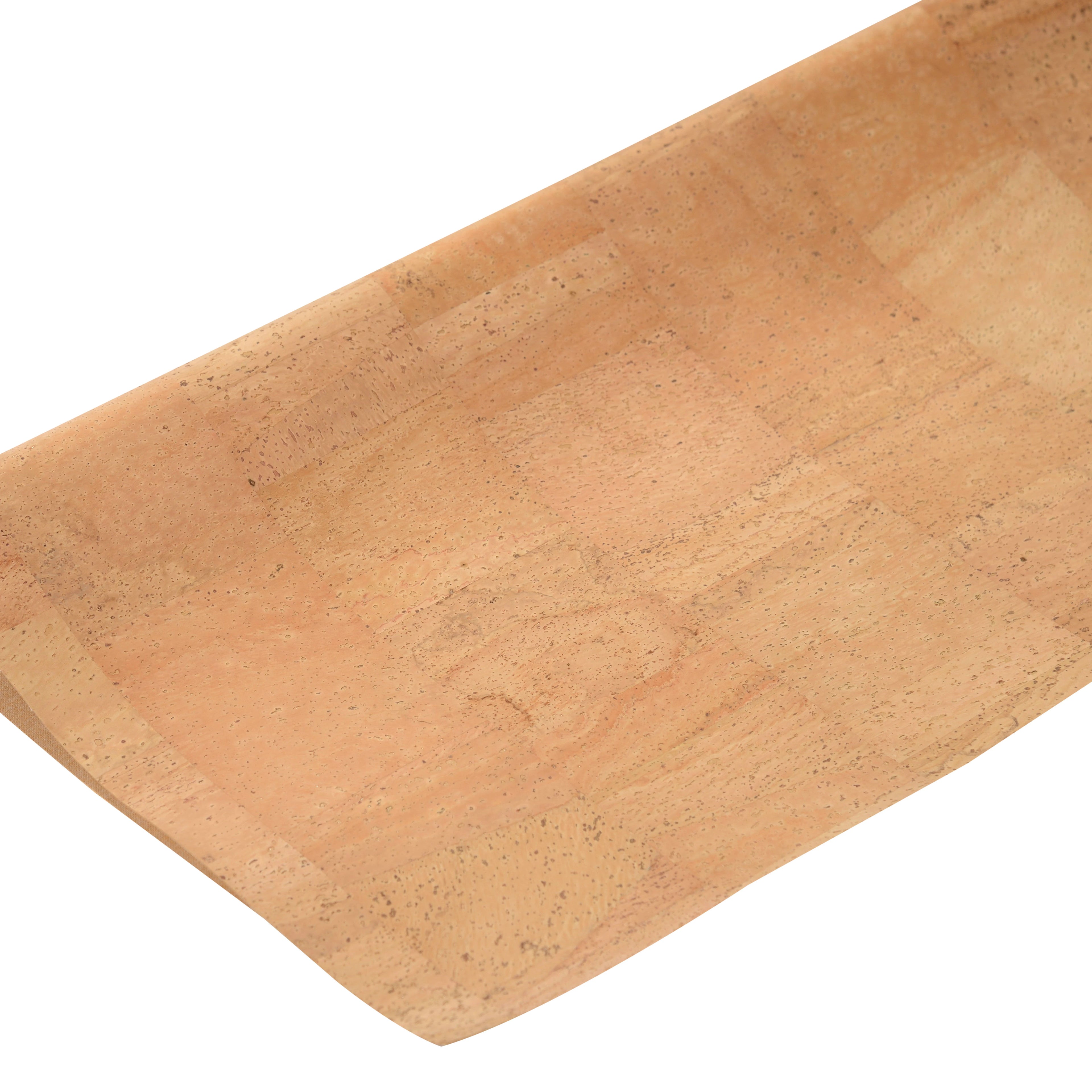 INFOCORK Vegan Portugal Imported Bread Vein Cork PU Leather Sheet 0.4mm Thick Patterned Fabric for Luxury Bags