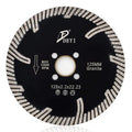4 Inch Hot Pressing Continuous Wide Turbo Teeth Diamond Blade for Cutting and Grinding Granite Concrete Sandstone