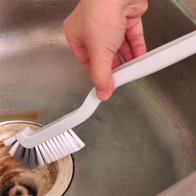 HelloWorld Multifunctional Plastic Sink Blinds Glass Car Cleaning Brush Kitchen Cleaning Brush Household Cleaning Tool