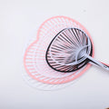 Customized Printed Cheap Wholesale Promotional PP Plastic Hand Fan