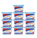 10 Pack Blue Moisture Absorbers: Attracts Excess Moisture From Bathroom Closet Kitchen and Other Spaces.