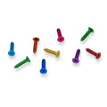 Custom Micro Anodized Aluminum M2 M2.5 M3 M4 Wood Screw Cross Recessed Aluminium Muti-Color CSK Flat Head Self-Tapping Screw