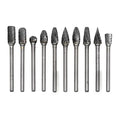 DL Factory Supply Double Cut Tungsten Carbide Rotary Burr Deburring Burrs Cylinder Shape Files & Rasps