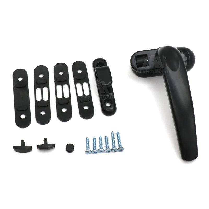 Replacement Black Powder Spraying Sliding  Handles for Aluminium Door