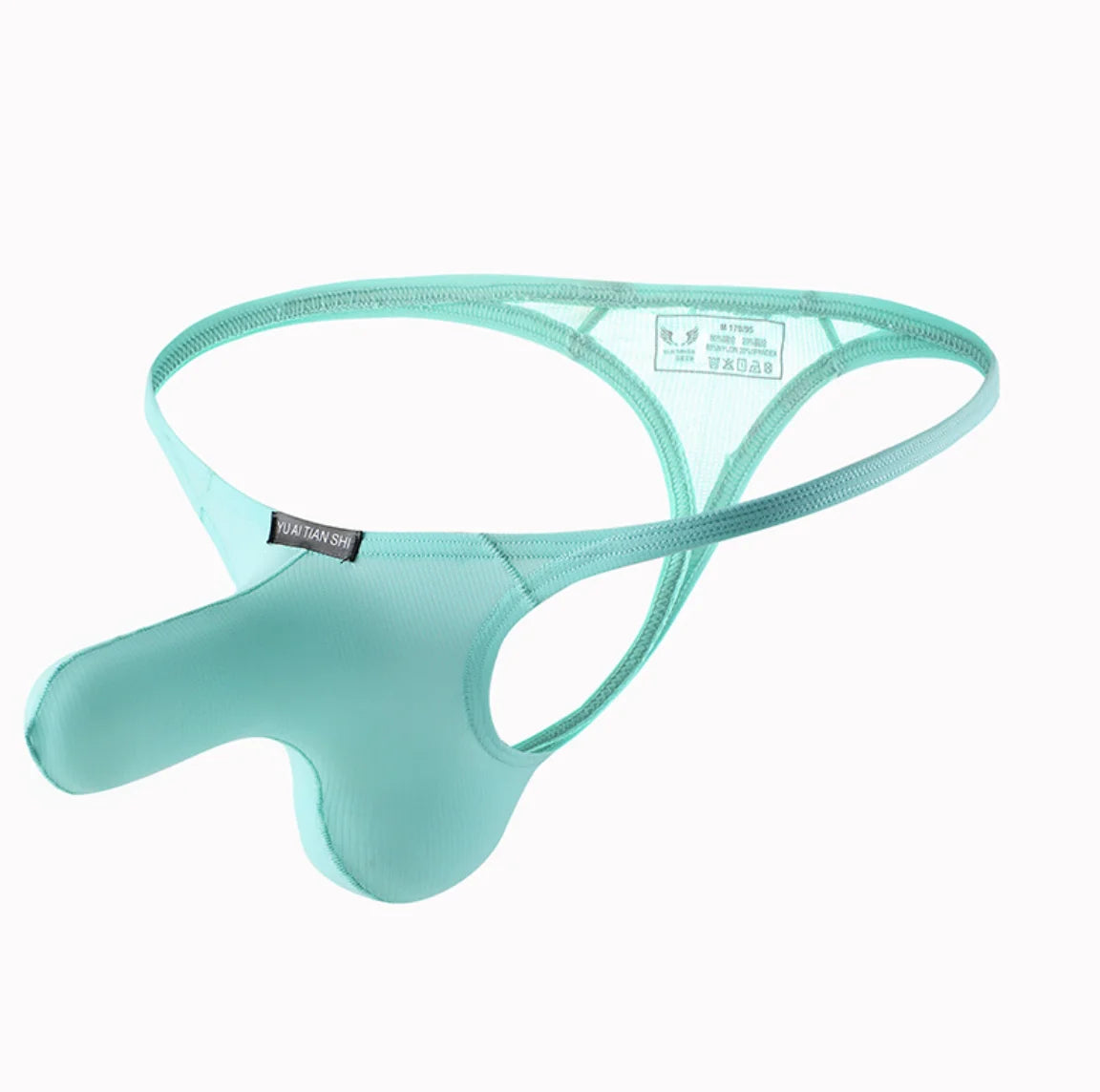 High Quality Men's Elephant Nose G-String T-BACK Sports Underwear with Breathable Feature Waist Logo Price
