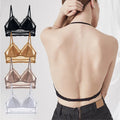 Bra Without Underwire Triangle Cup Comfortable Breathable Back Underwear