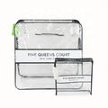 Hot Selling Cheap Custom PVC Double Tier Storage Quilt Bag Clear Transparent Wardrobe Clothes Organizer