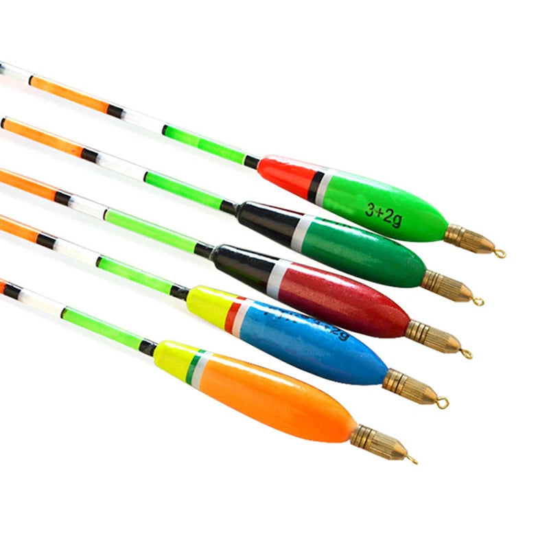 Smart LED Vertical Fishing Floats Luminous 3G 4G 5G 6G Warning Signs Manufacture's Colorful Fish Bite Fishing Floats