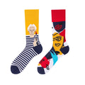 Summer Fashion Retro Men New Personality Art Van Gogh Mural World Famous Painting Series Cartoon Breathable Oil Funny Socks