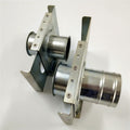 Galvanised Pipe Fittings Blasting Gate Valve Heavy Duty Sliding Damper for Dust Collector / air Filtration
