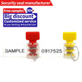 JCMS010 Jcms010 Tamper Evident Electric Meter Seals Meter Seal QR CODE Barcode Twist Meter Seal