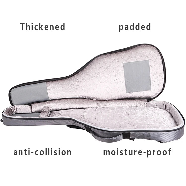 Wholesale Universal Cotton Padded Backpack Waterproof and Moisture-proof High-value Electric Guitar Bag(PG-E50)