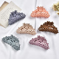 MIO 9.5cm Big New Style Hair Claw Clip Fashion Barrette Hair Pins Clips Flower Temperament Girl Acrylic Hair Claw Clamp