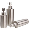 304 Stainless Steel Dish Soap Dispenser-Double Foam Rust & Leak Proof Liquid Hand Soap Pump for Kitchen & Bathroom Countertops