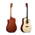 Deviser LS-560-41 Factory 41" classic acoustic guitar high competitive lower price ten years experience provide OEM & wholesale