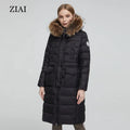 Hot Selling Women Coats Winter and Autumn Plus Size Belt Down Jackets Hooded Puffer Coat With Real Fur Women Winter Coats