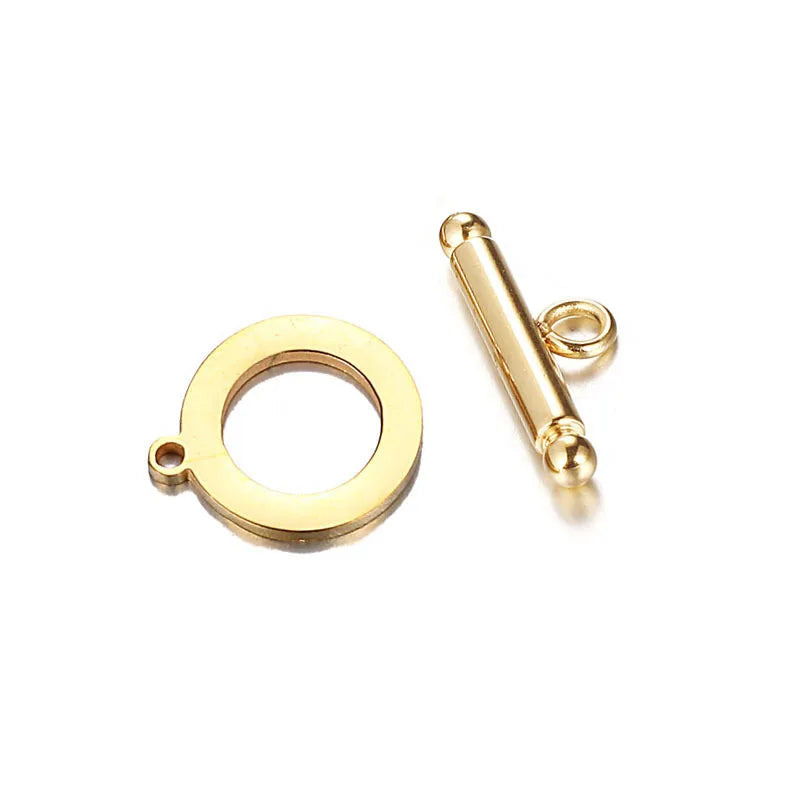Wholesale Stainless Steel Toggle Clasps Unique OT Clasp for Bracelet Necklaces Making