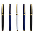 Promotional Gift Stationery Set Caneta Ballpoint Pens Schreibwaren Full Flower Design Pen Custom With Logo Metal Roller Gel Pen