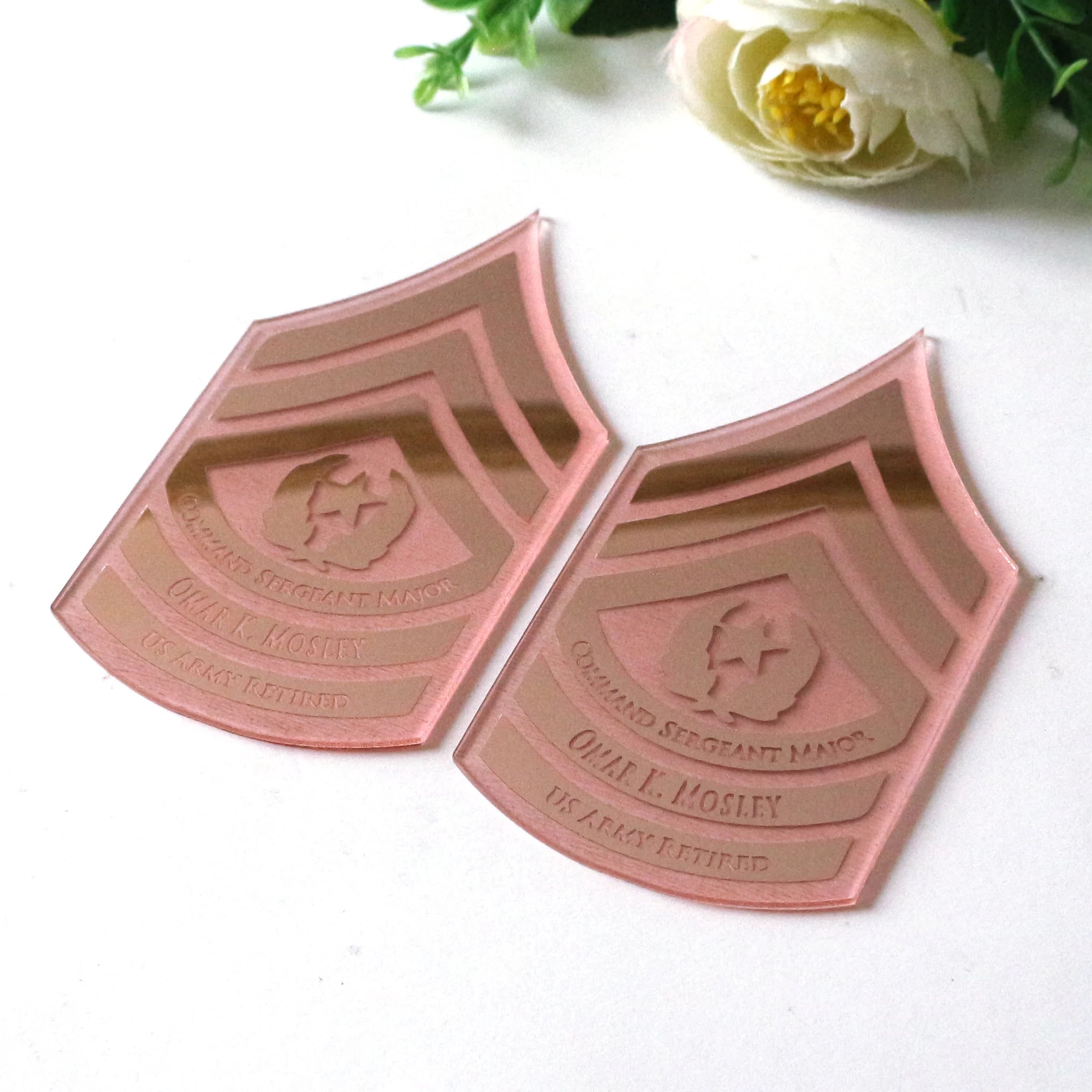 Hot Sales Acrylic Tag Custom Logo Clear Personalized Acrylic Tag Label With Engraved Text