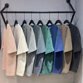 Wholesale New Custom Logo Blank Oversize Unisex T-shirt Men Heavyweight T-shirt 100% Cotton Blank Vintage T-shirts/