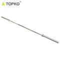 TOPKO 20kg/50kg Adjustable Steel Weightlifting Gym Equipment Barbell Bar Set Home Use Competition Custom 28mm Fitness Gear Sale