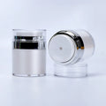Wholesale Luxury Cosmetics 15ml 30ml 50ml Acrylic Plastic Airless Bottle 1.7oz Airless Lotion Pump Jar for Body Cream Containers