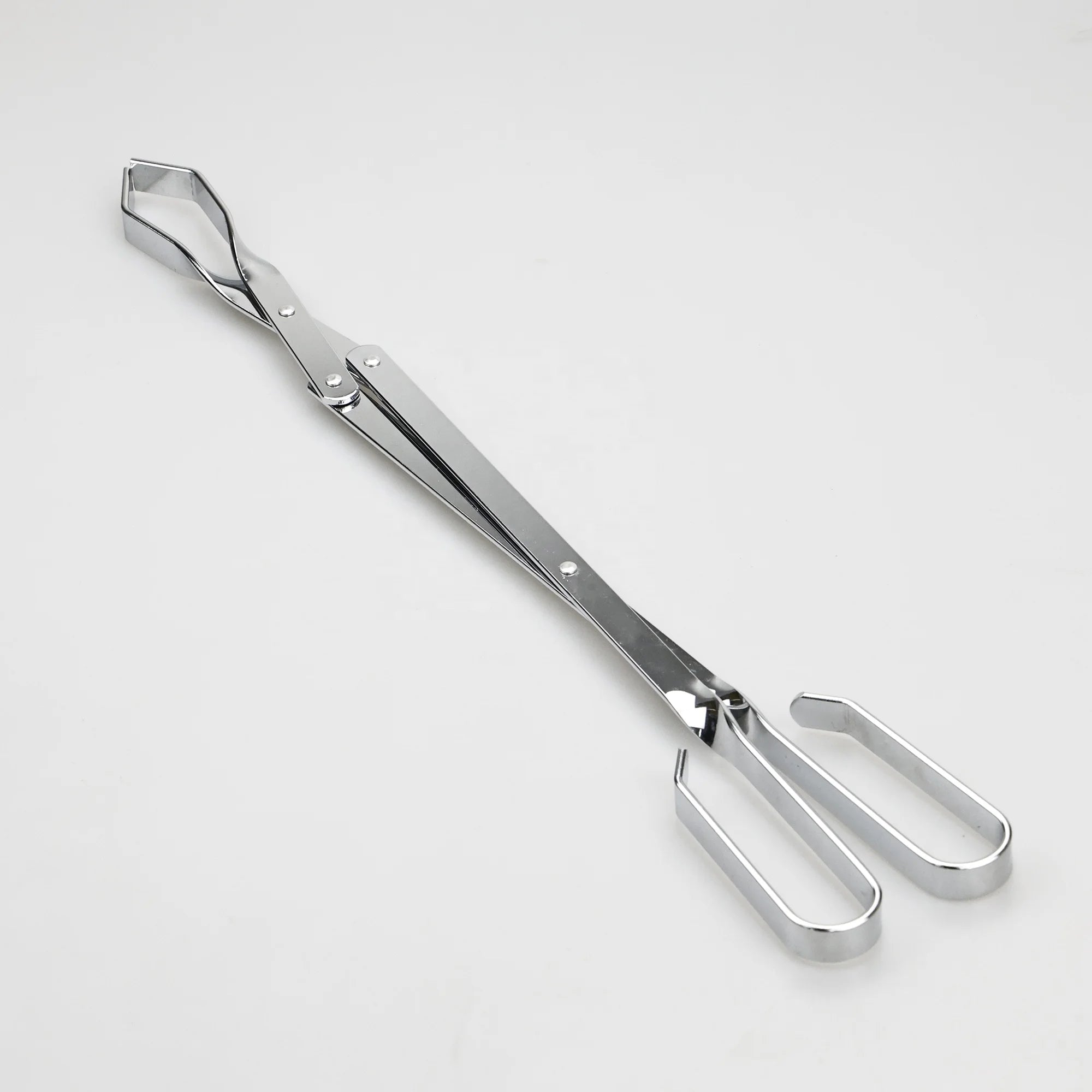 Extra Long Outdoor Camping Stainless Steel Barbecue BBQ Grill Charcoal Tong