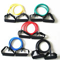 CW RSB009 Eco-friendly 5-Level Resistance Band Strips for Strength Training Muscle Toning Fitness Exercise