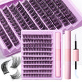Wholesale Diy Eyelash Extention d Curl Mink Lashes Eyelash Curler Custom logo Vegan Colorful Lashes