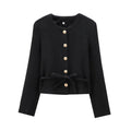 ZATRHMBM Autumn Women's Coats 2024 New Fashion Casual With Belt Woven Jacket Coat Retro Elegant Long Sleeve Ladies Coat