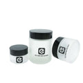 Frosted Clear Glass Jars Cosmetic Skin Care Cream Glass Containers