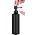 350ml Stainless Steel Matte Black Foam Soap Dispenser with Pump for Kitchen Bathroom Bedroom Hotel Use Modern Design