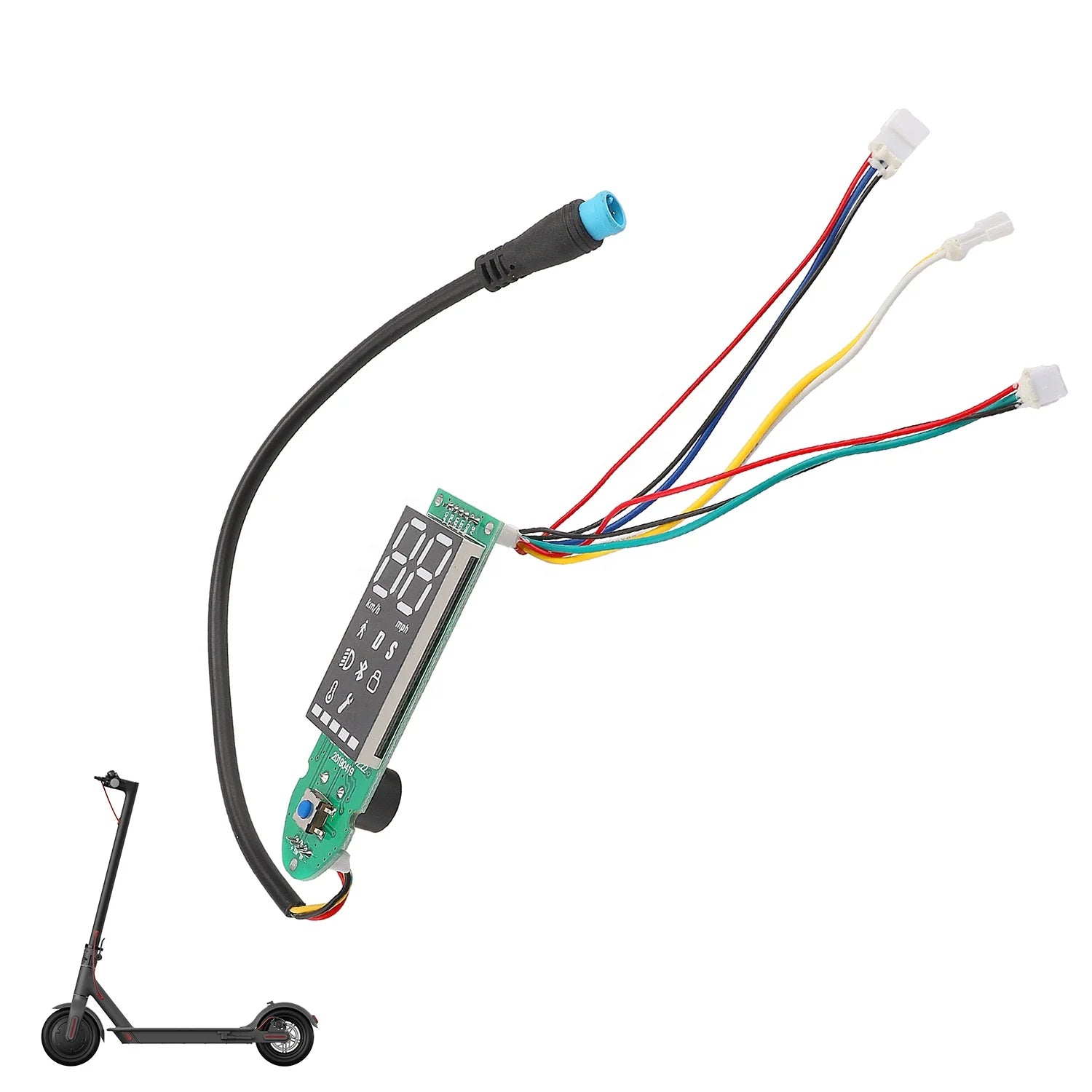 1S Scooter Meter Circuit Board Dashboard with M365 LED Display Dashboard Electric Scooter Accessories for Xiaomi 1S Scooter