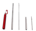 Reusable Straws Telescopic Metal Travel Straws Collapsible Straw With Case