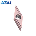 Ceramic Inserts with Aluminum Finishing PVD Coated Inner Hole Turning VBGT110301 VBGT110302 VBGT110304 OEM Customizable