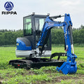 Free Shipping Mini Excavator Farm Kubota Engine Hydraulic Crawler Digger Multifunction Epa Mini Excavators