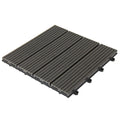 30x30 Wpc Composite Backyard Wood Outdoor Flooring WPC DIY Interlocking Decking Tile