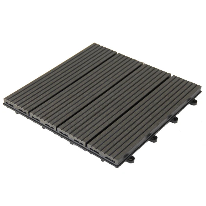 30x30 Wpc Composite Backyard Wood Outdoor Flooring WPC DIY Interlocking Decking Tile