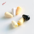 Donlis 10pcs 5 Way Lever Guitar Switch Tip With Cross Insert Ivory White Black Cream for 3 Way Pickup Selectors