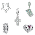 The New Designer Cartoon DIY Girls Charms for Bracelet 925 Sterling Silver for Jewelry Making Fine Silver Jewelry  DIY Bracelet